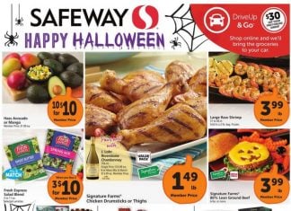 Safeway Weekly Ad Oct 23 – Oct 29, 2024(Halloween Promotion Included)