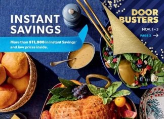 Sam’s Club Instant Savings Ad Oct 30 – Dec 01, 2024