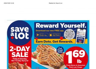 Save A Lot Weekly Ad Oct 30 – Nov 05, 2024