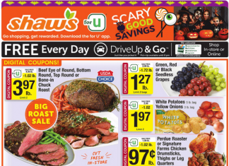 Shaw’s Weekly Ad Oct 25 – Oct 31, 2024 (Halloween Promotion Included)