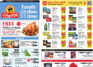 ShopRite Weekly Ad Oct 18 – Oct 24, 2024 (Halloween Promotion Included)
