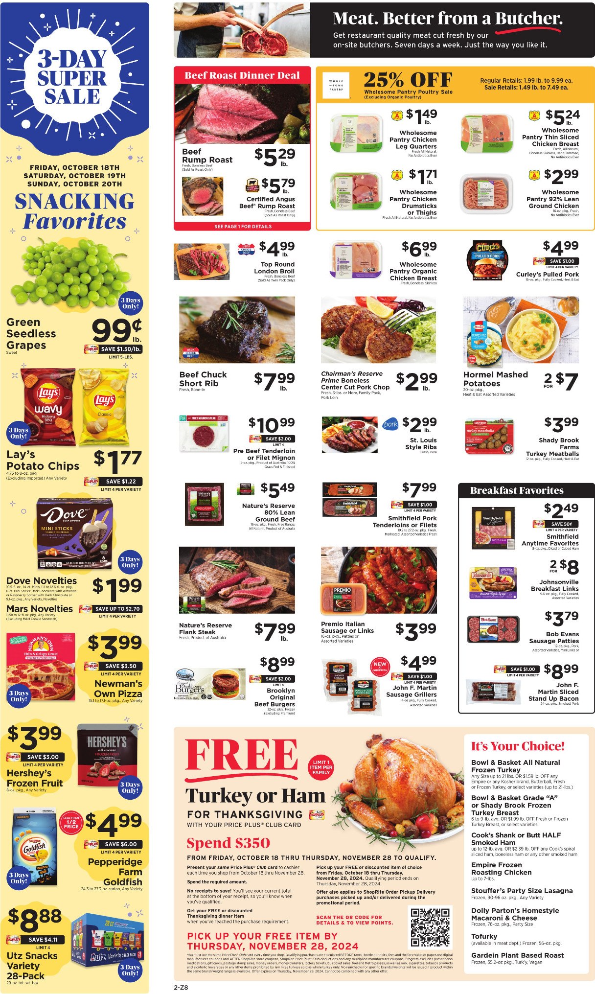 ShopRite Weekly Ad Oct 18 Oct 24, 2024 (Halloween Promotion Included)