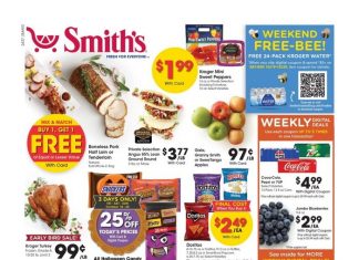 Smith’s Food and Drug Weekly Ad Oct 16 – Oct 22, 2024 (Halloween Promotion Included)