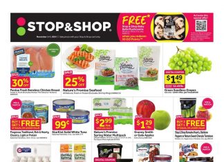 Stop & Shop Weekly Ad Nov 01 – Nov 07, 2024