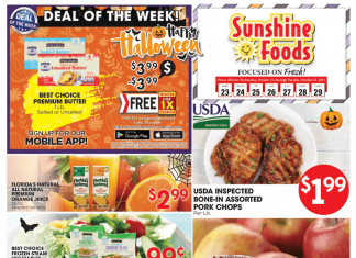 Sunshine Foods Weekly Ad Oct 23 – Oct 29, 2024 (Halloween Promotion Included)