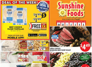 Sunshine Foods Weekly Ad Oct 30 – Nov 05, 2024