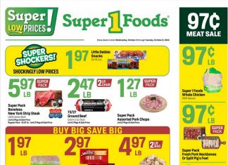 Super 1 Foods Weekly Ad Oct 02 – Oct 08, 2024