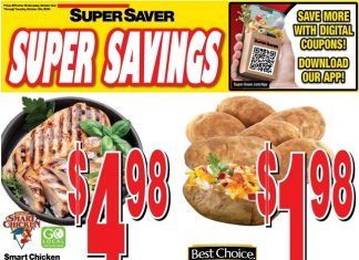 Super Saver Weekly Ad Oct 02 – Oct 08, 2024