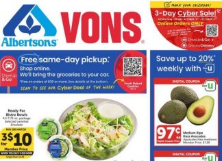 Vons Weekly Ad Oct 02 – Oct 08, 2024 (Halloween Promotion Included)