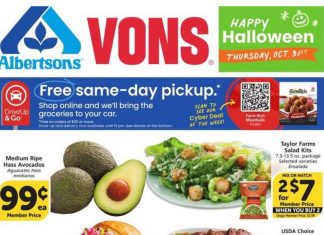 Vons Weekly Ad Oct 23 – Oct 29, 2024 (Halloween Promotion Included)