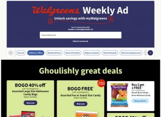 Walgreens Weekly Ad Oct 13 – Oct 19, 2024 (Halloween Promotion Included)
