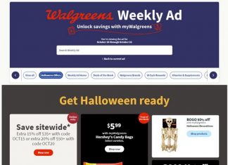 Walgreens Weekly Ad Oct 20 – Oct 26, 2024 (Halloween Promotion Included)