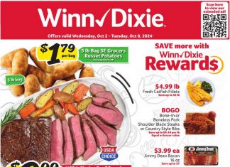 Winn-Dixie Weekly Ad Oct 02 – Oct 08, 2024