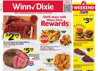 Winn-Dixie Weekly Ad Oct 23 – Oct 29, 2024 (Halloween Promotion Included)