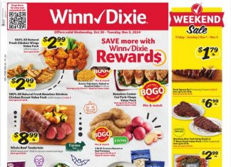 Winn-Dixie Weekly Ad Oct 30 – Nov 05, 2024 (Halloween Promotion Included)