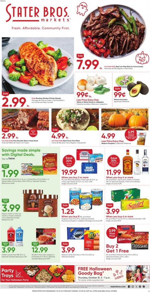 Stater Bros Weekly Ad Oct 23 Oct 29, 2024