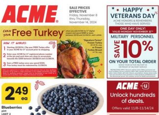 ACME Weekly Ad Nov 08 – Nov 14, 2024