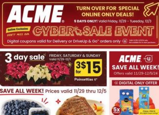 ACME Weekly Ad Nov 29 – Dec 05, 2024