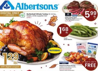 Albertsons Weekly Ad Nov 13 – Nov 19, 2024