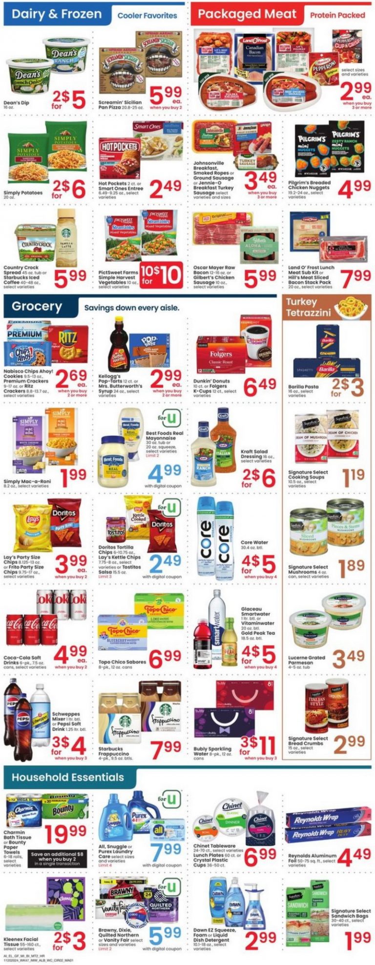 Albertsons Weekly Ad Nov 20 Nov 28, 2024 (Thanksgiving Day Promotion Included)