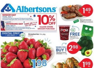Albertsons Weekly Ad Nov 06 – Nov 12, 2024
