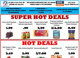 Associated Supermarkets Weekly Ad Nov 01 – Nov 07, 2024
