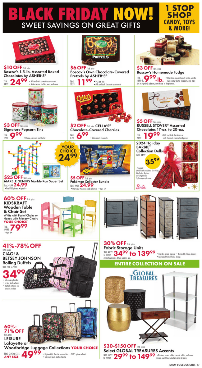 Boscov's Weekly Ad Nov 14 Nov 20, 2024 (Black Friday Promotion Included)