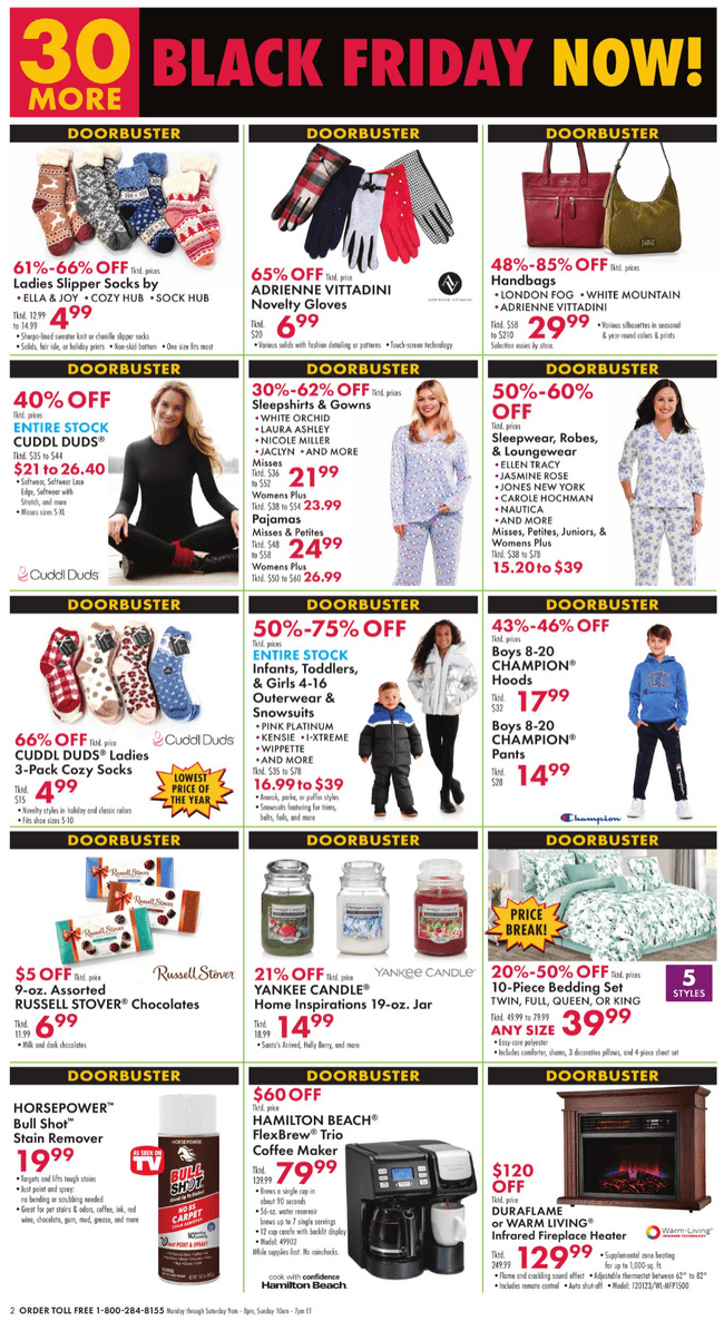 Boscov's Weekly Ad Nov 14 Nov 20, 2024 (Black Friday Promotion Included)