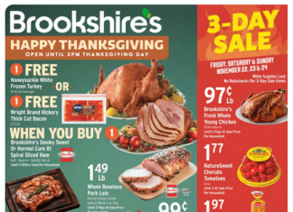 Brookshire’s Weekly Ad Nov 20 – Nov 28, 2024 (Thanksgiving Promotion Inlcuded)