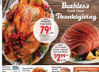 Buehler’s Weekly Ad Nov 20 – Nov 28, 2024 (Thanksgiving Promotion Included)