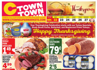 C-Town Weekly Ad Nov 22 – Nov 28, 2024 (Thanksgiving Promotion Included)