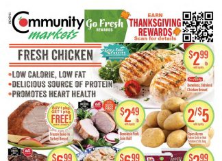Community Markets Weekly Ad Nov 14 – Nov 20, 2024 (Thanksgiving Promotion Included)