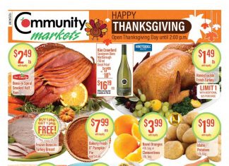 Community Markets Weekly Ad Nov 21 – Nov 28, 2024 (Thanksgiving Day Promotion Included)