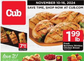 Cub Foods Weekly Ad Nov 10 – Nov 16, 2024
