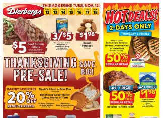 Dierbergs Markets Weekly Ad Nov 12 – Nov 18, 2024 (Thanksgiving Sale Included)