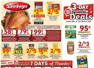 Dierbergs Markets Weekly Ad Nov 19 – Dec 02, 2024 (Thanksgiving Promotion Included)