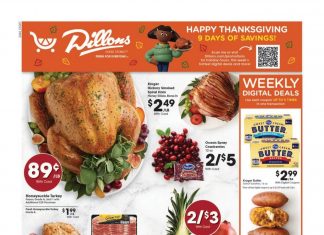 Dillons Weekly Ad Nov 20 – Nov 28, 2024 (Black Friday & Thanksgiving Day Promotion Included)