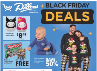 Dillons Black Friday Pre-Sale Ad Nov 29 – Dec 03, 2024