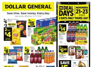 Dollar General Weekly Ad Nov 17 – Nov 23, 2024