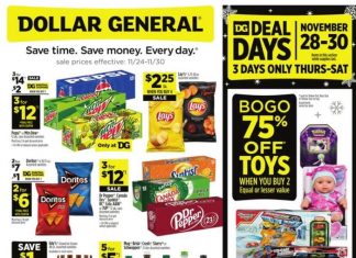 Dollar General Weekly Ad Nov 24 – Nov 30, 2024