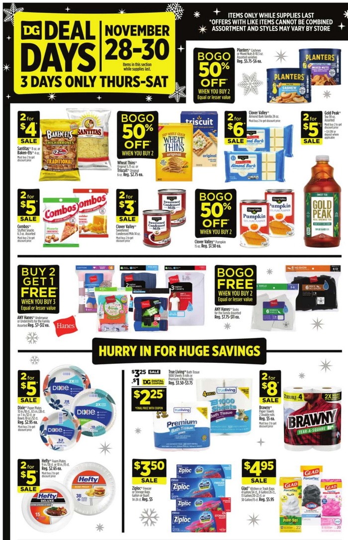 Dollar General Weekly Ad Nov 24 Nov 30, 2024
