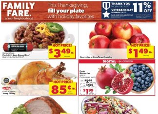 Family Fare Weekly Ad Nov 10 – Nov 16, 2024