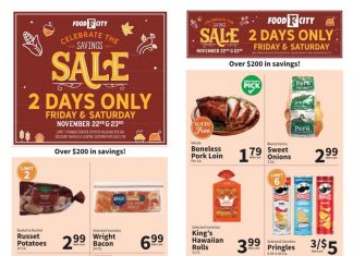 Food City Weekly Ad Nov 20 – Nov 28, 2024 (Thanksgiving Promotion Included)