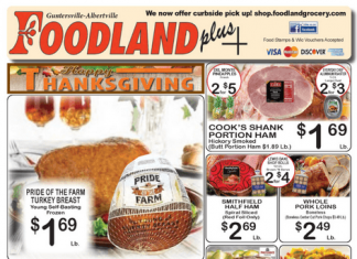 Foodland(US) Weekly Ad Nov 19 – Nov 25, 2024 (Thanksgiving Promotion Included)