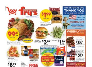 Fry’s Food Weekly Ad Nov 06 – Nov 12, 2024 (Black Friday Promotion Included)