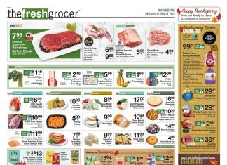 Gerrity’s Supermarkets Weekly Ad Nov 22 – Nov 28, 2024 (Thanksgiving Day Promotion Included)