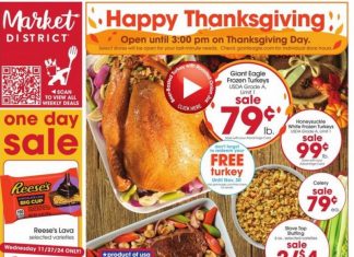 Giant Eagle Weekly Ad Nov 21 – Nov 28, 2024 (Thanksgiving Day And Black Friday Promotion Included)