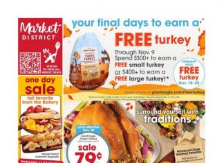 Giant Eagle Weekly Ad Nov 07 – Nov 13, 2024