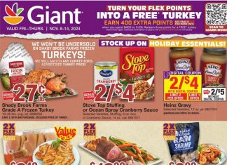 Giant Food Weekly Ad Nov 08 – Nov 14, 2024