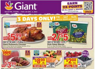 Giant Food Weekly Ad Nov 29 – Dec 05, 2024